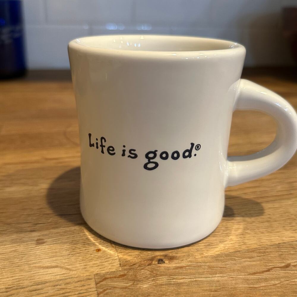Life Is Good Mr Fixit Hammer Handle Coffee Cup Mug